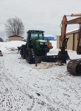 The brand new machine was loaded for its journey to the repair shop located in downstate Michigan, below the Mackinac Bridge.